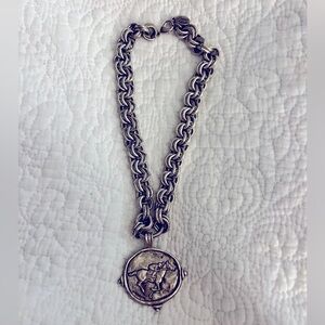 VGUC Susan Shaw Horse Pendant Necklace